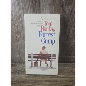 Forrest Gump VHS‎ SEALED Watermarks Paramount Tom Hanks Sally Field VTG
